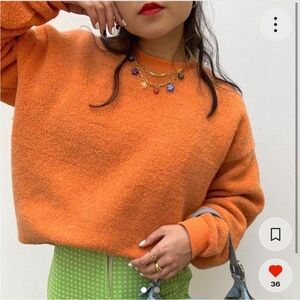 SOLD Outdoor Voices MegaFleece Sweatshirt in orange size XS 🍊